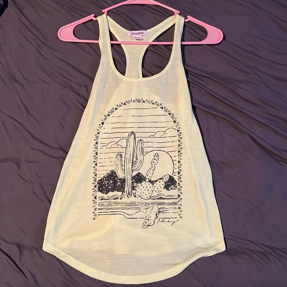 Worn once Bilabong tank